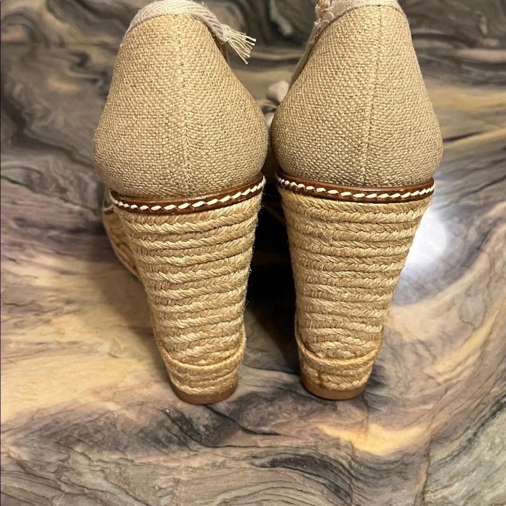 Tory Burch espadrille style wedges